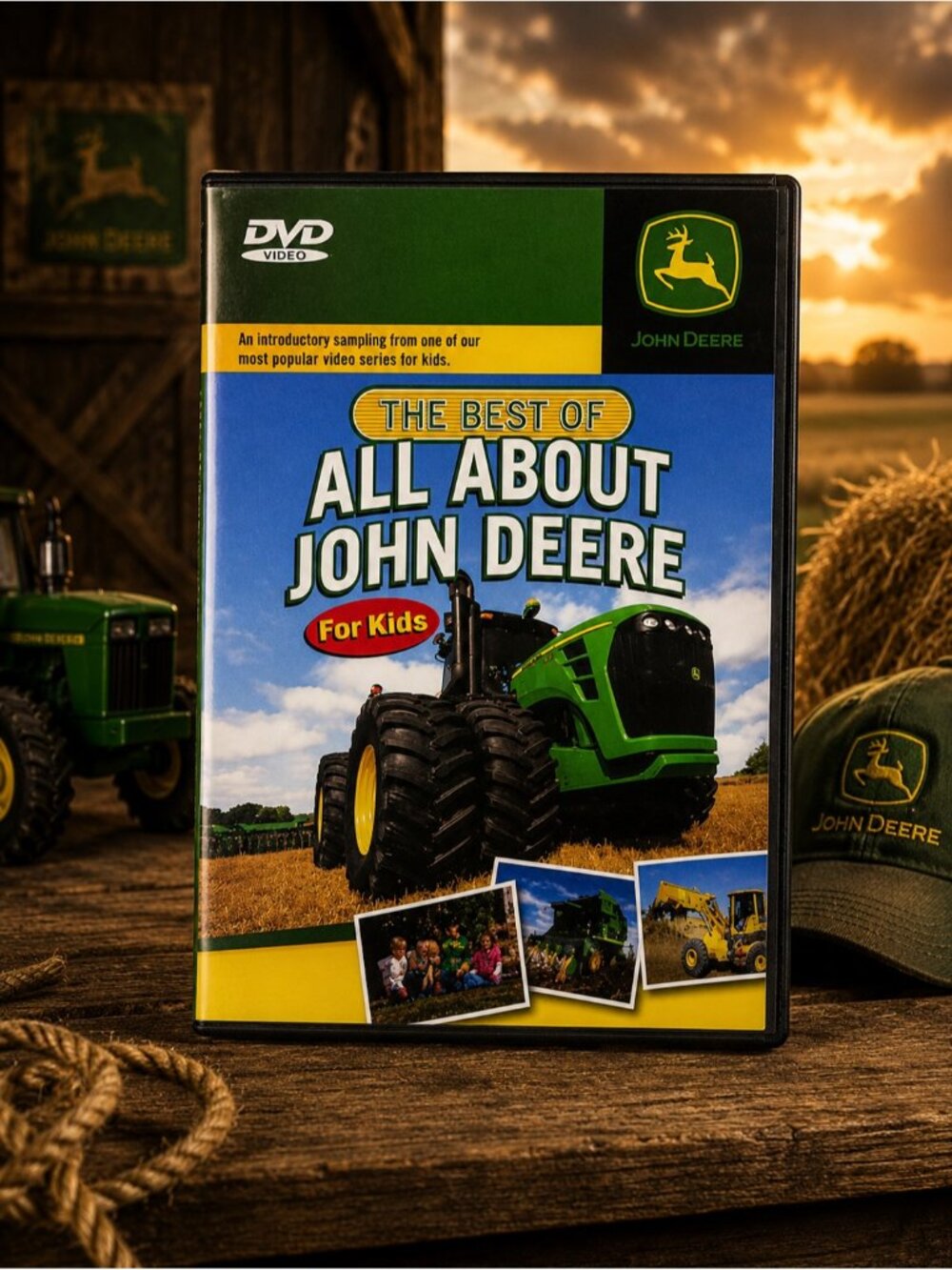 The Best of All About John Deere For Kids (DVD, Region 1) Brand New!